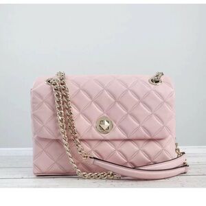 Kate Spade Blush Quilted Shoulder Bag